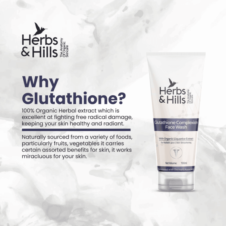 Glutathione Complexion Face Wash - 100 ml