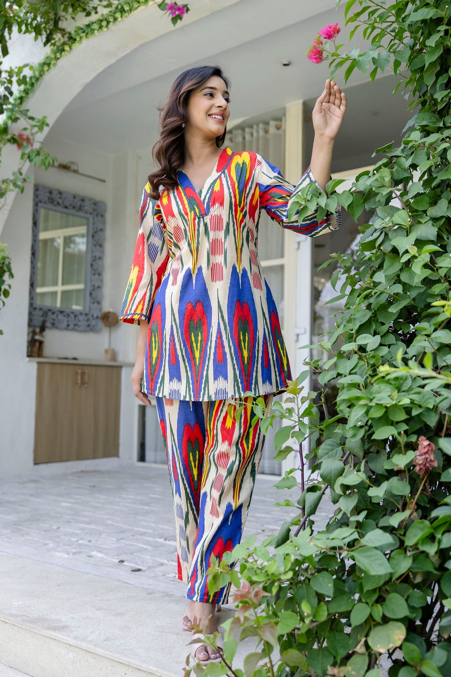 Ashenmaze Cotton Co-ord Set