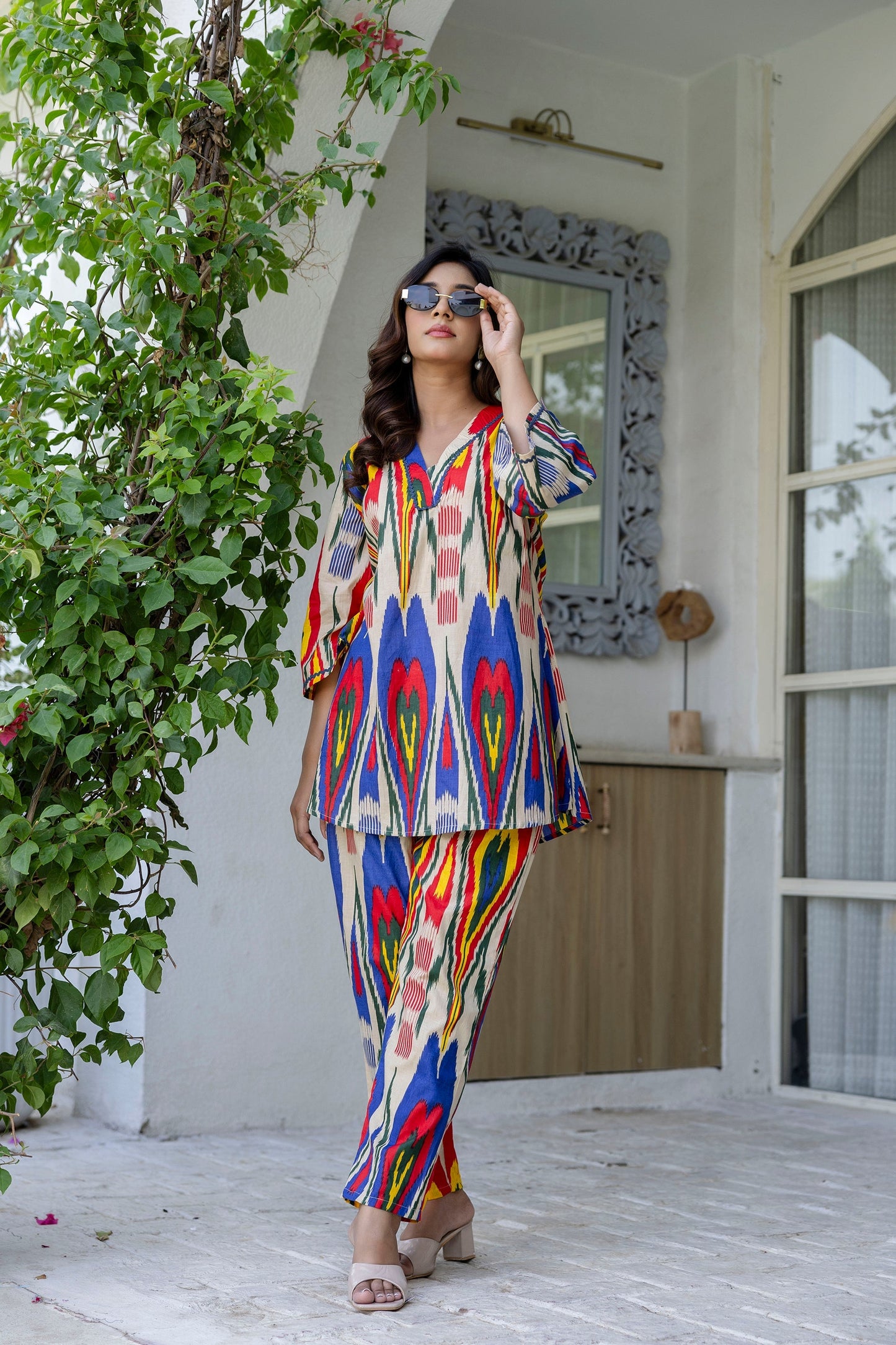 Ashenmaze Cotton Co-ord Set