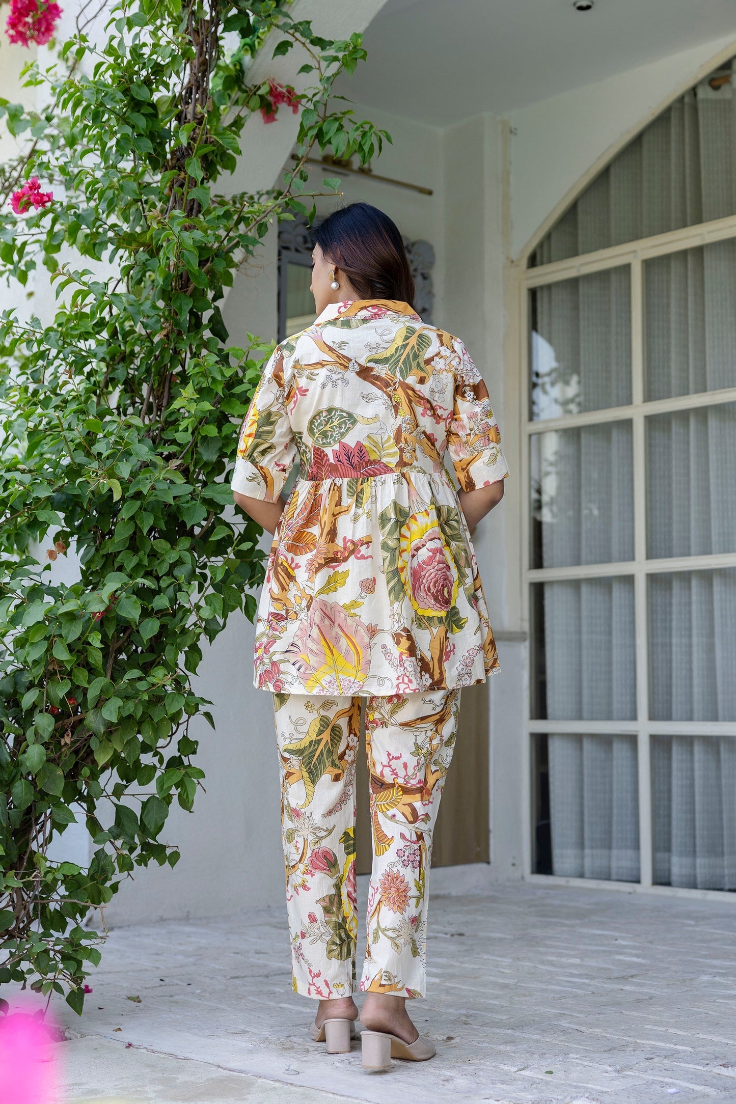 Snowbelle Garden Cotton Co-ord Set