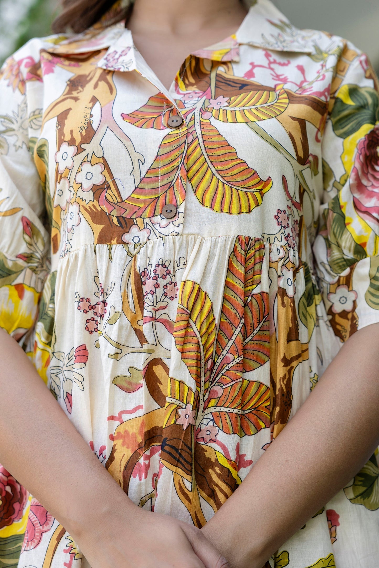 Snowbelle Garden Cotton Co-ord Set