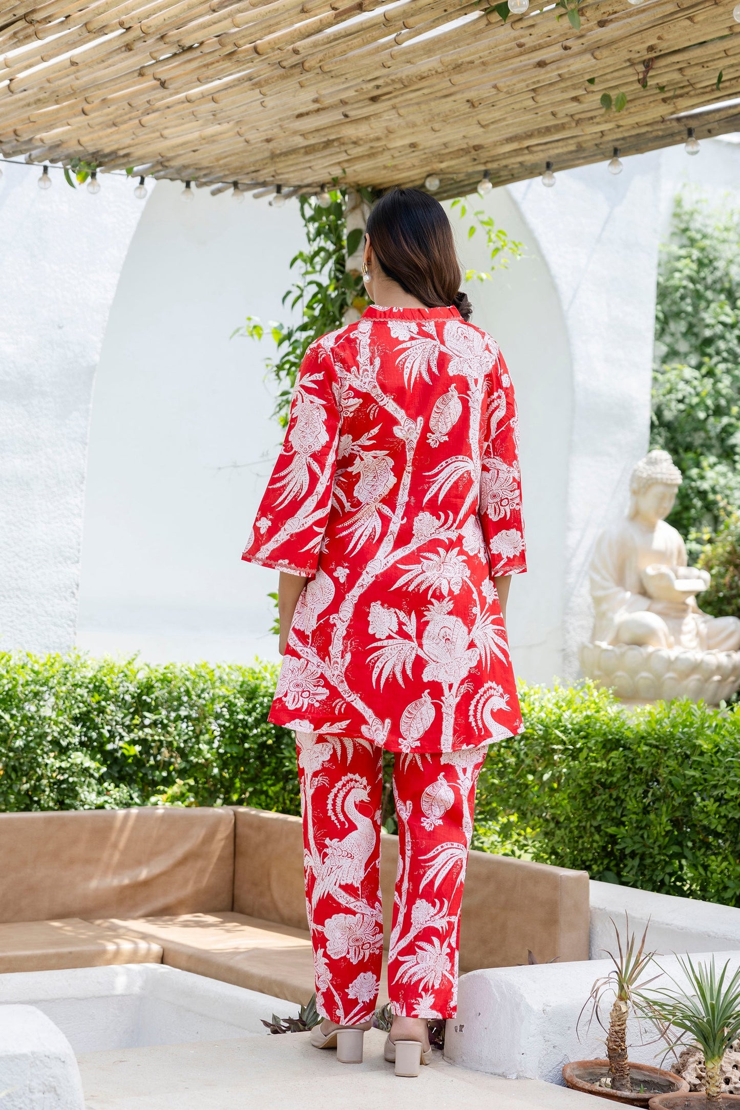 Scarletleaf Cotton Co-ord Set