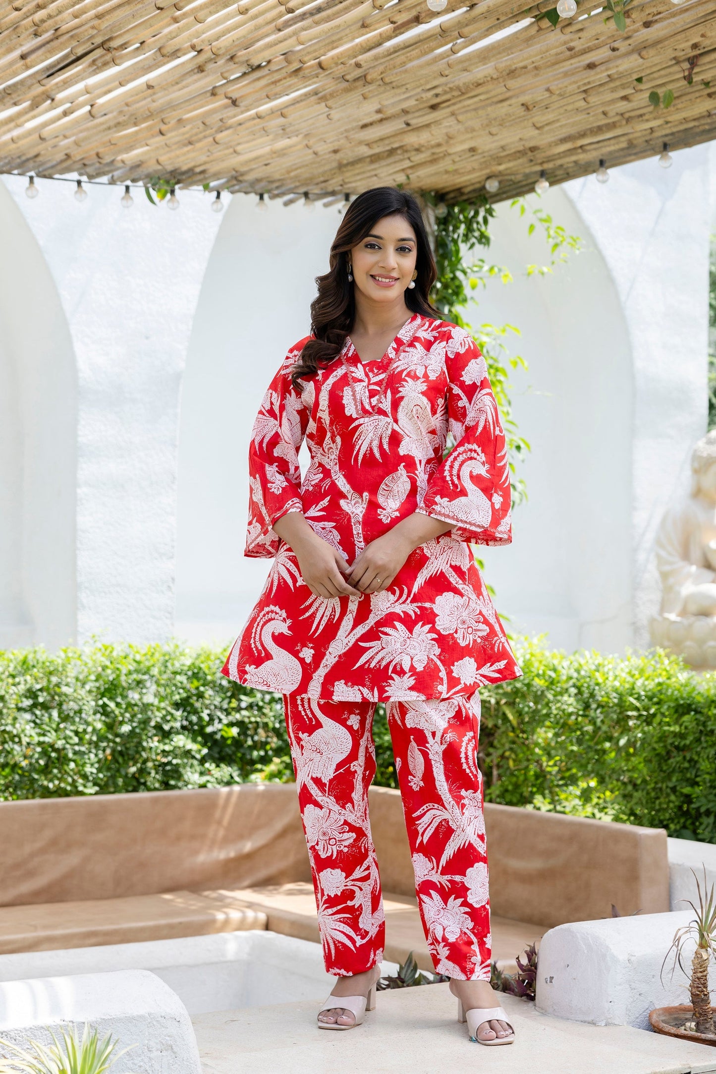 Scarletleaf Cotton Co-ord Set