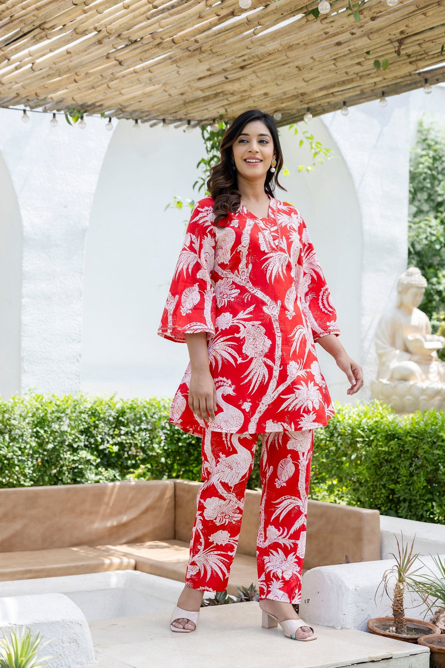 Scarletleaf Cotton Co-ord Set