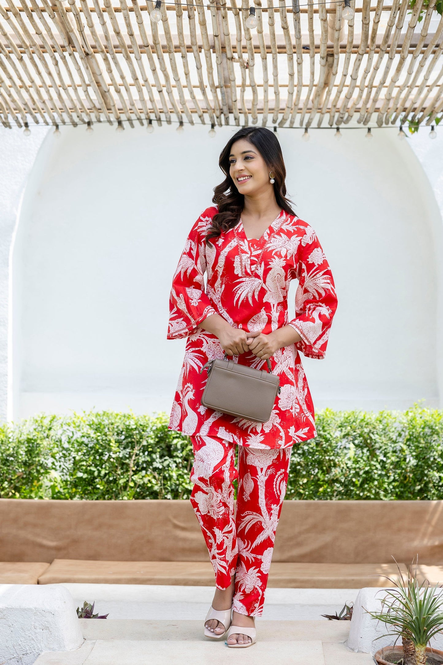 Scarletleaf Cotton Co-ord Set