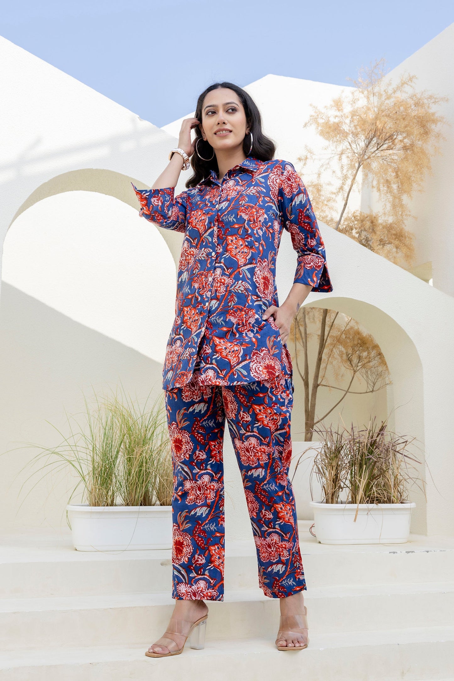 Blazeberry Cotton Co-ord Set