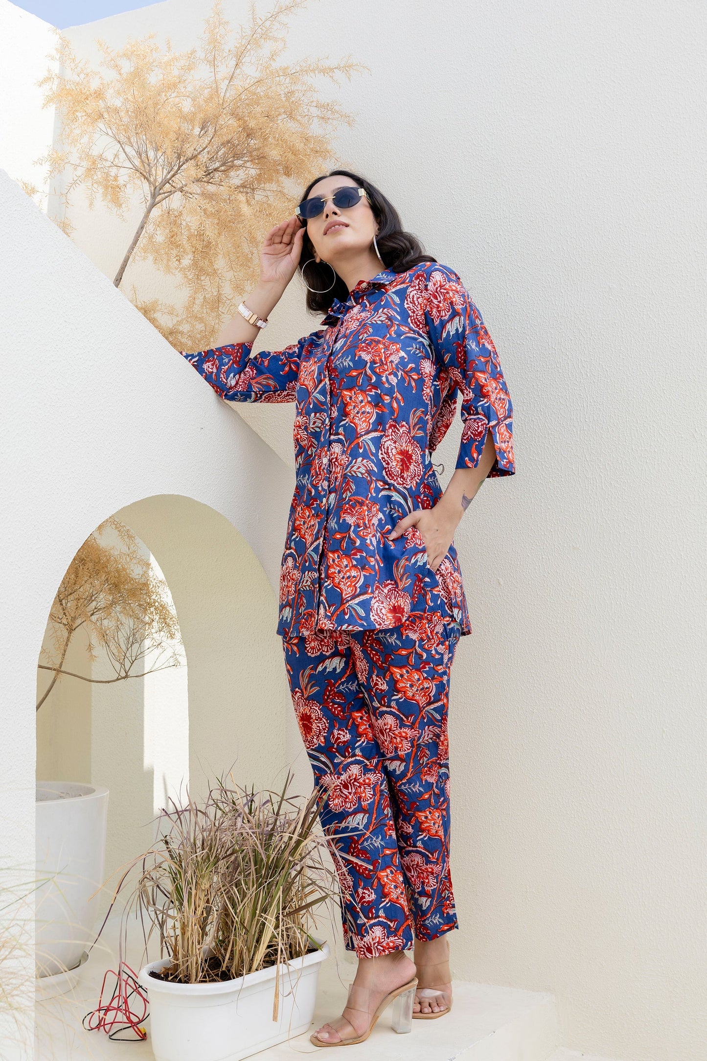 Blazeberry Cotton Co-ord Set