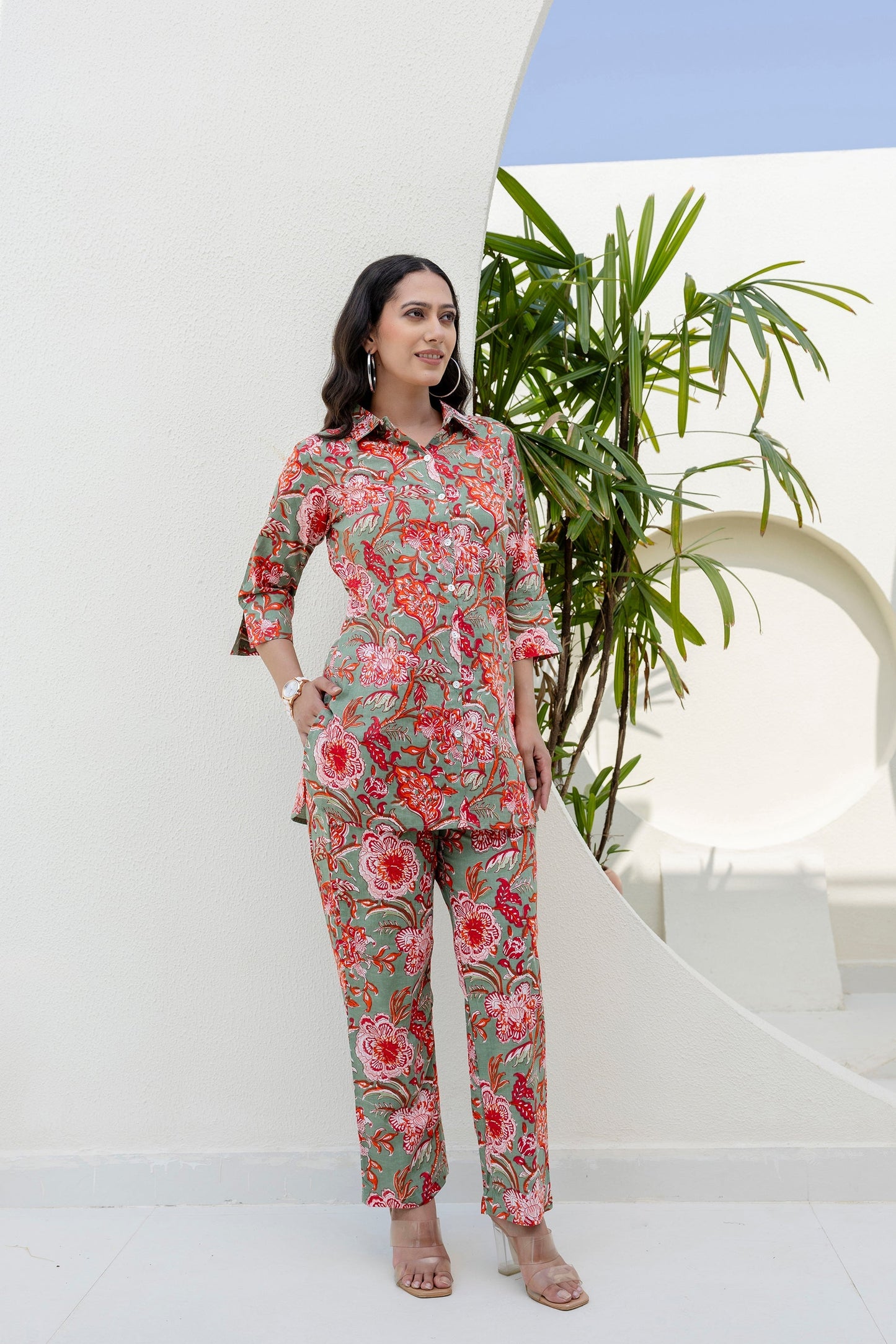 Rosepine Cotton Co-ord Set