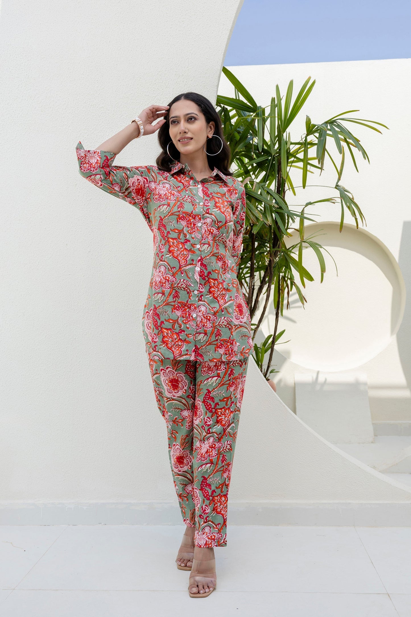 Rosepine Cotton Co-ord Set