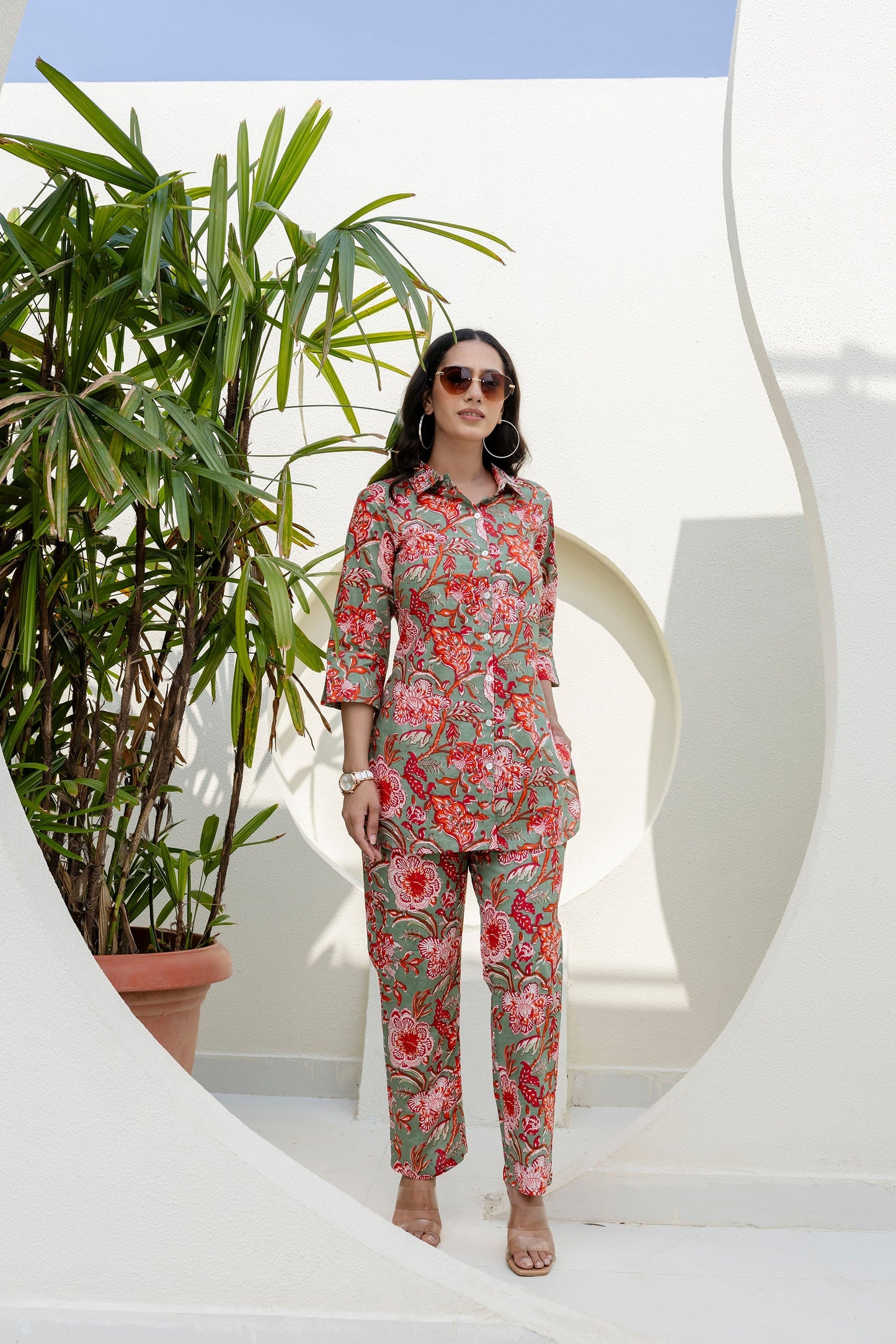 Rosepine Cotton Co-ord Set