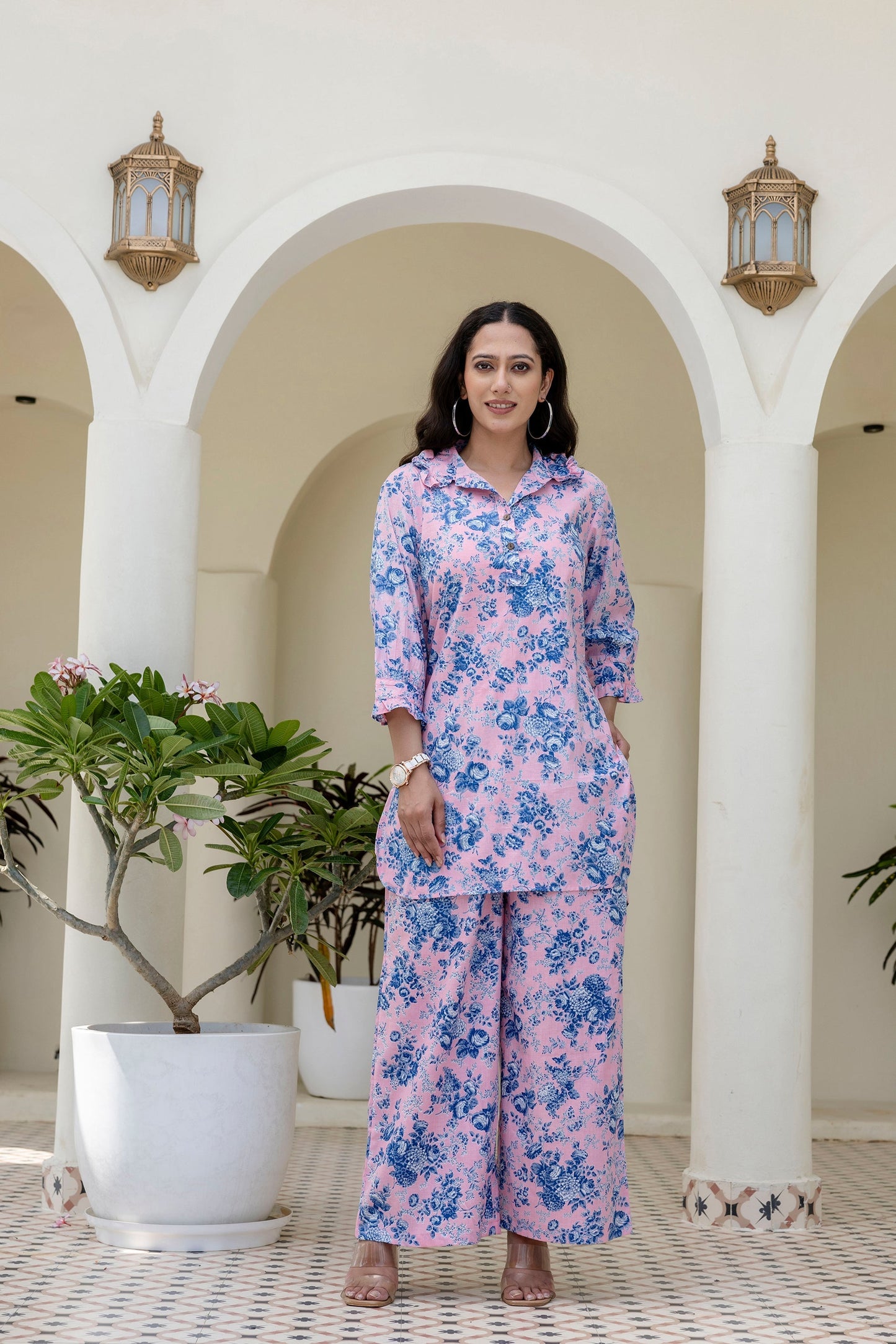 Plumblush Cotton Co-ord Set