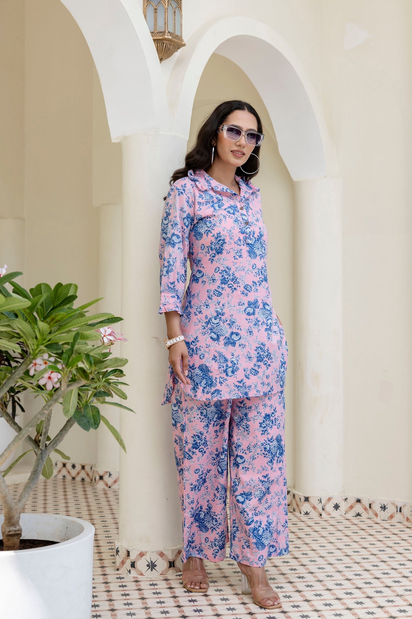 Plumblush Cotton Co-ord Set
