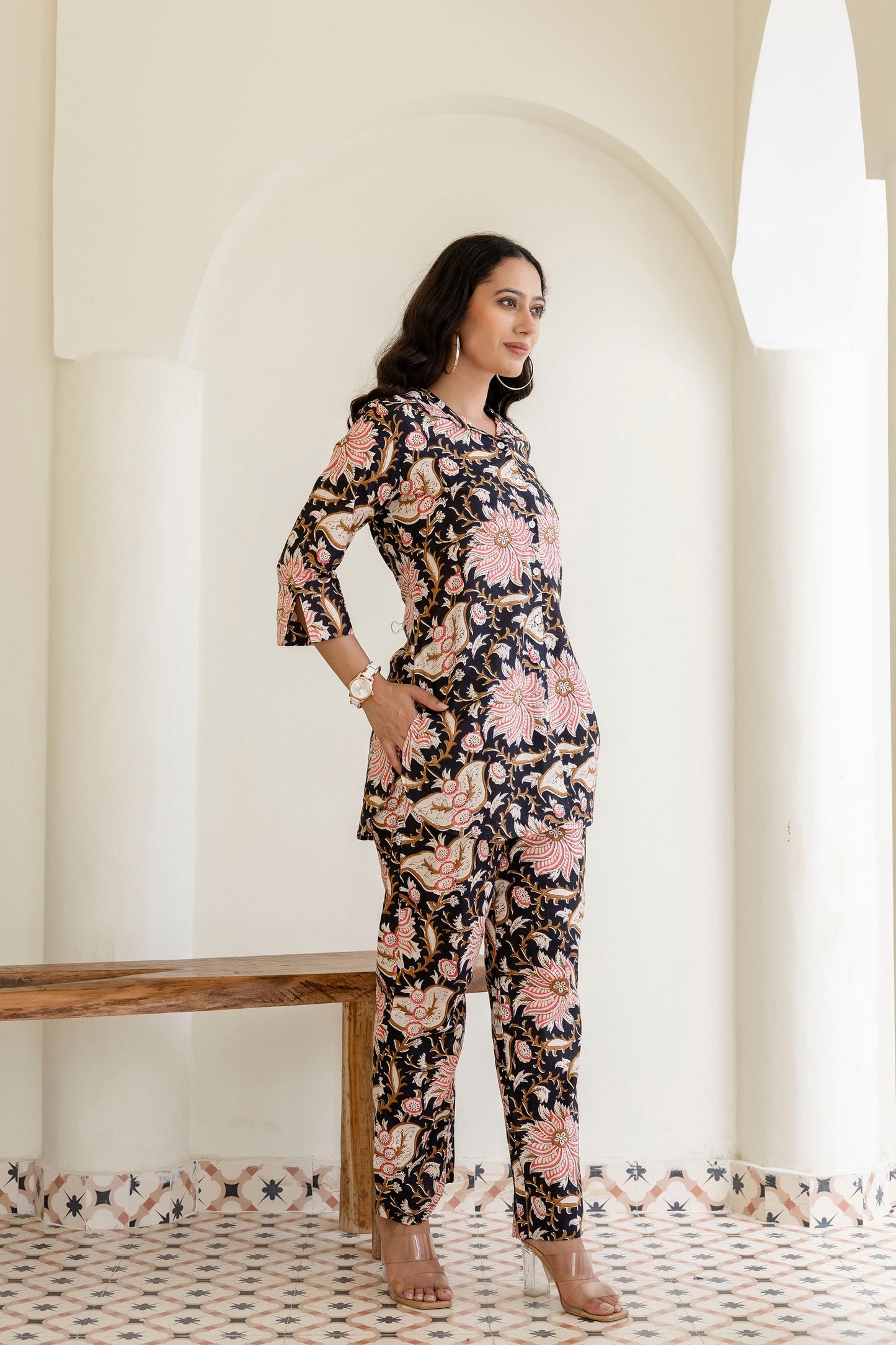 Crimsonshade Cotton Co-ord Set