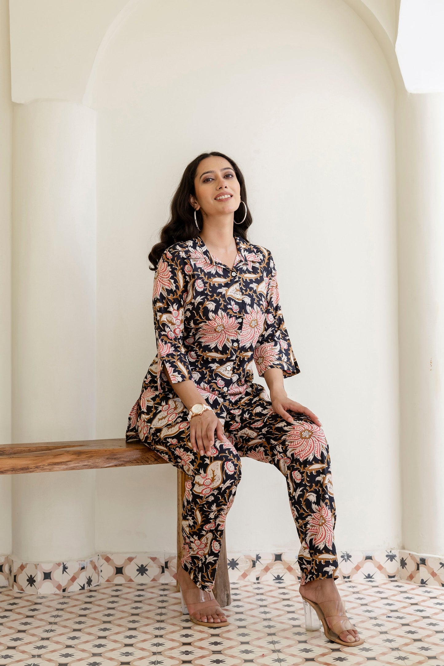 Crimsonshade Cotton Co-ord Set