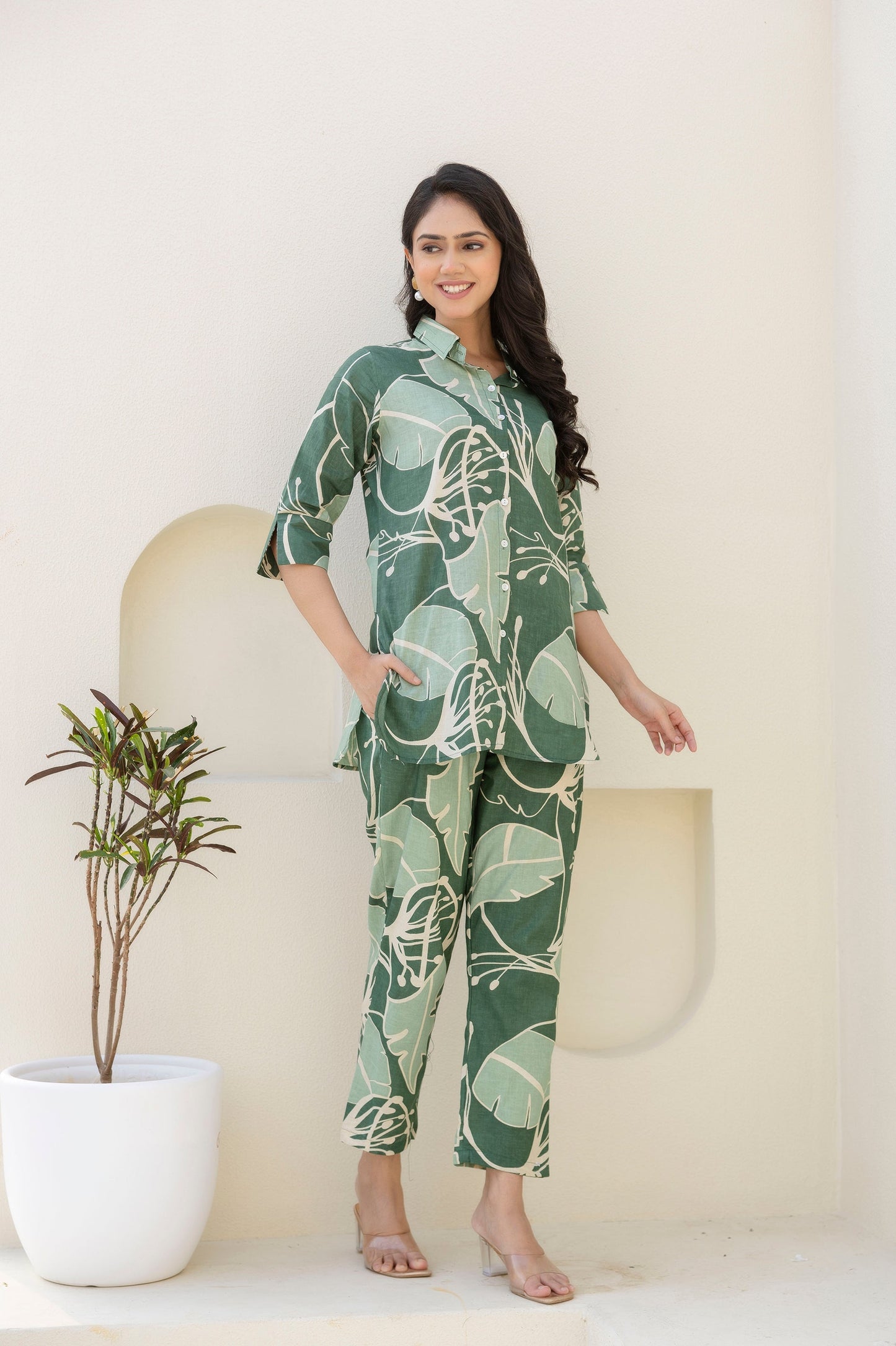 Leafsong Cotton Co-ord Set
