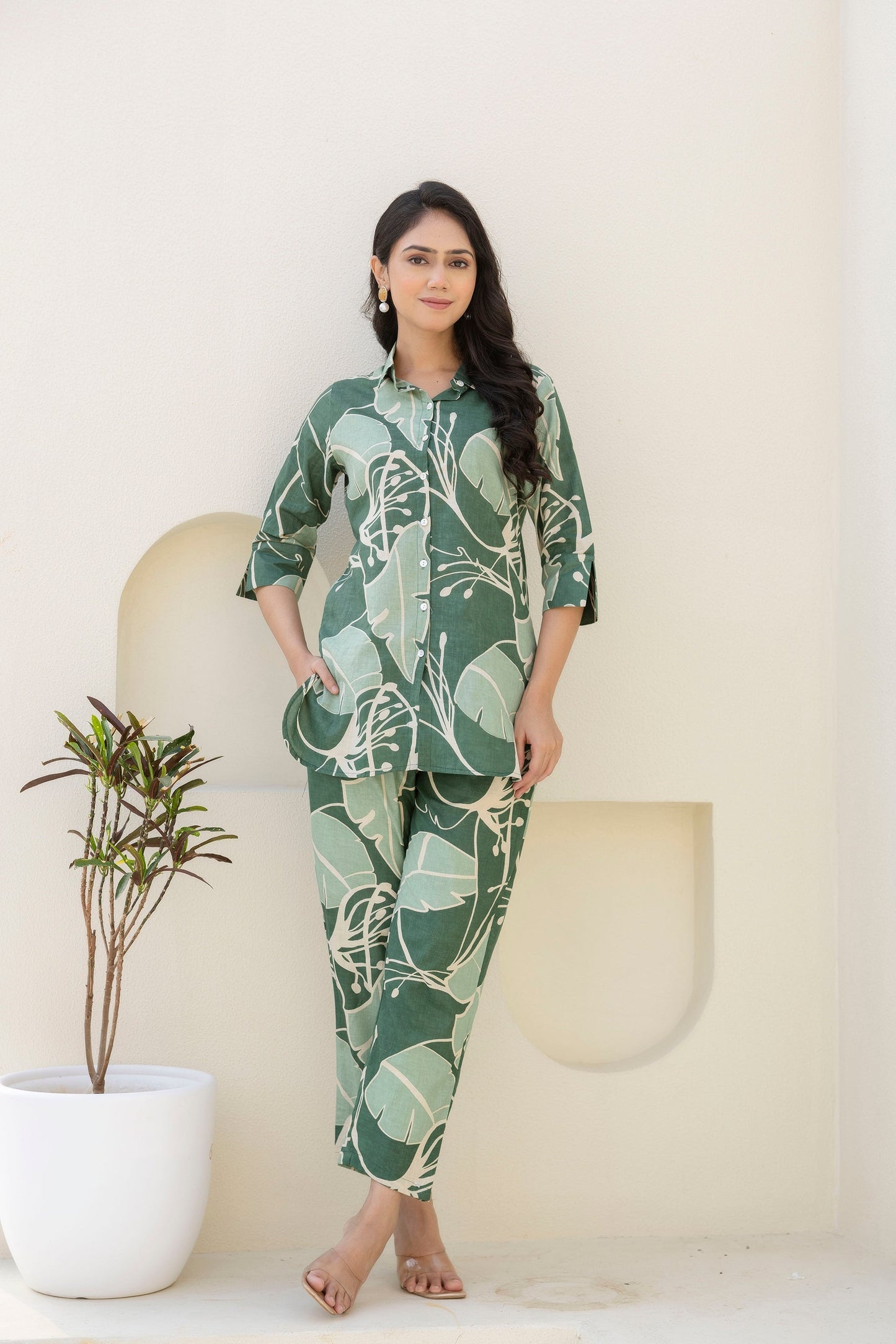 Leafsong Cotton Co-ord Set