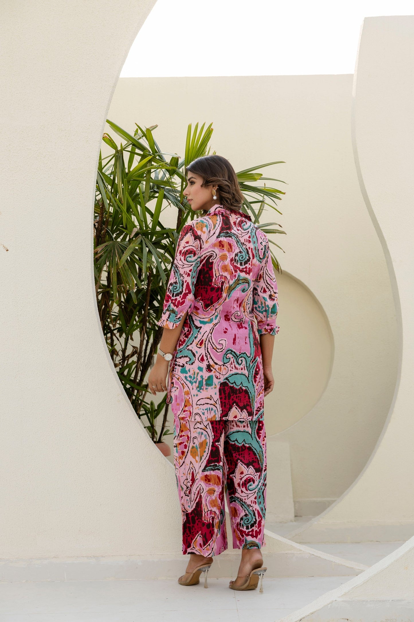 Rosywhirl Cotton Co-ord Set