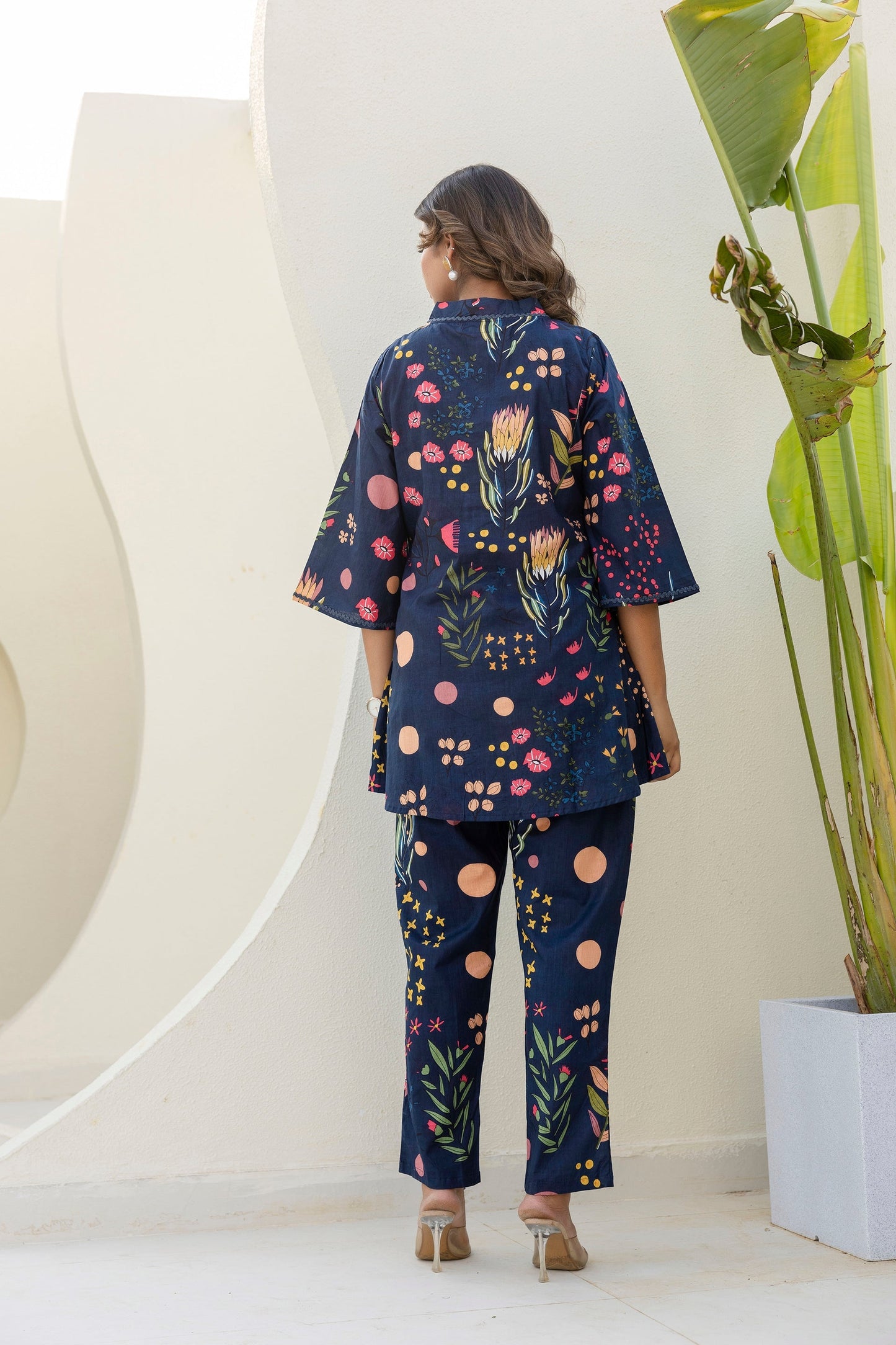 Noirwave Cotton Co-ord Set