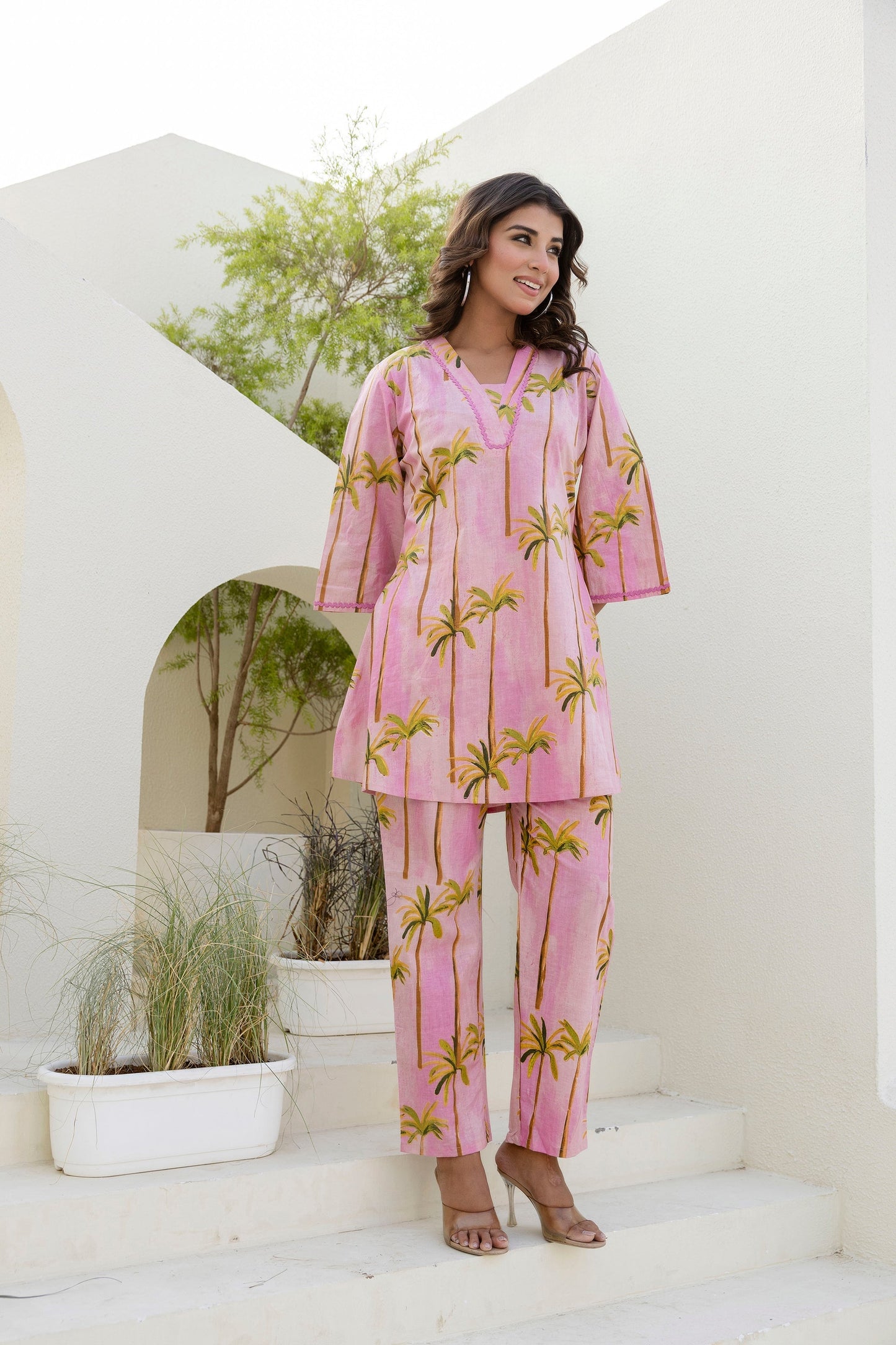Blushswirl Cotton Co-ord Set