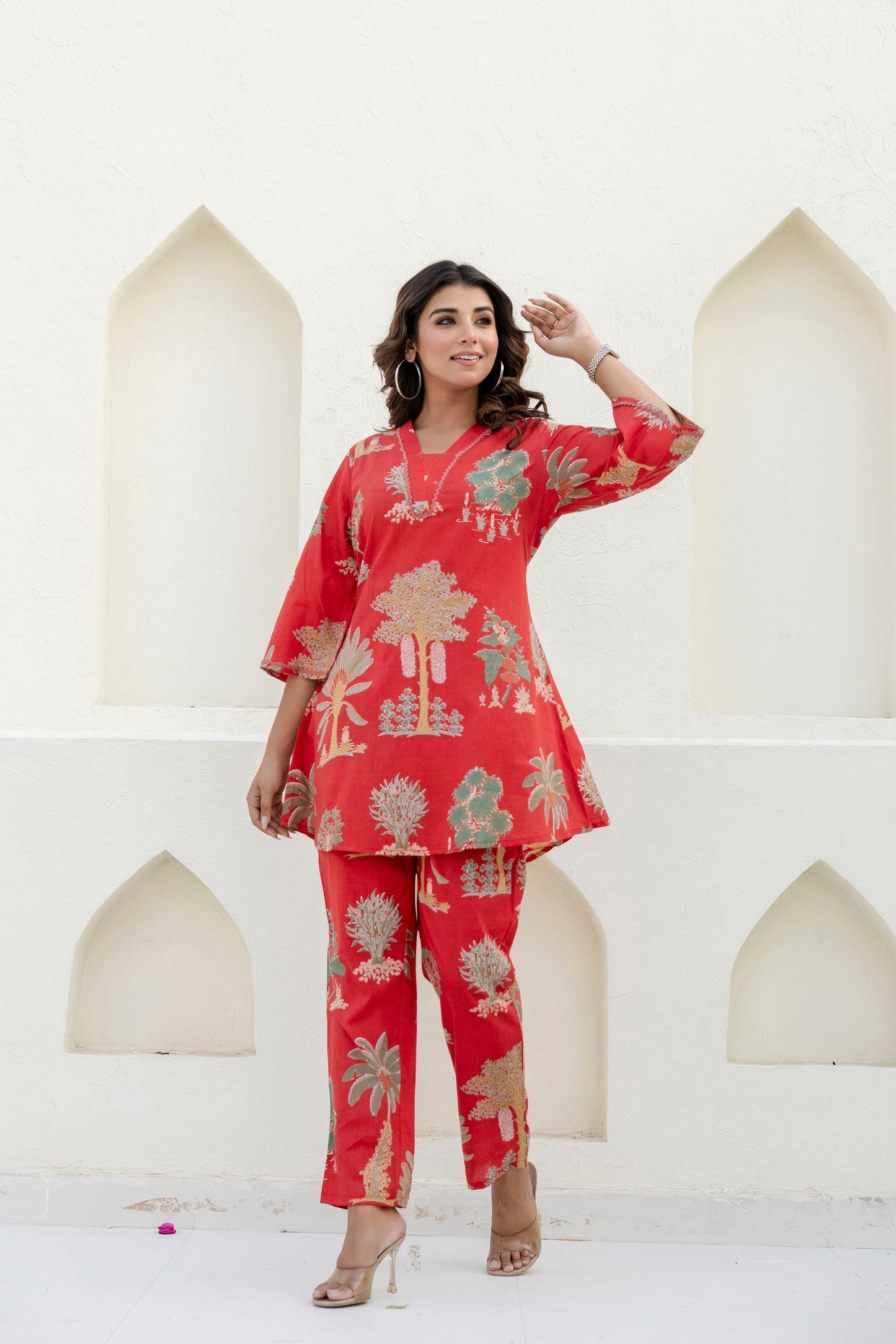 Botanica Flare Cotton Co-ord Set