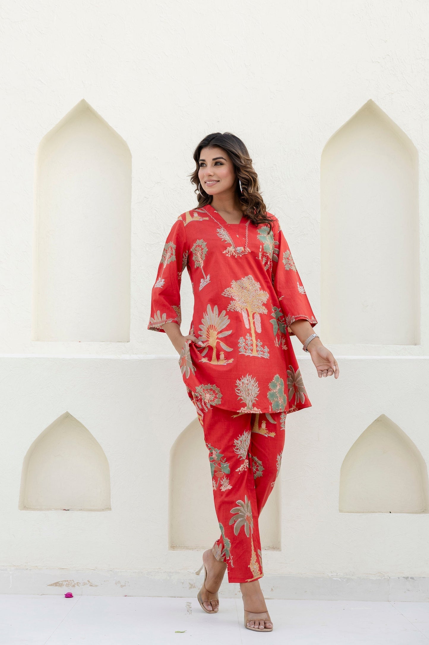 Botanica Flare Cotton Co-ord Set
