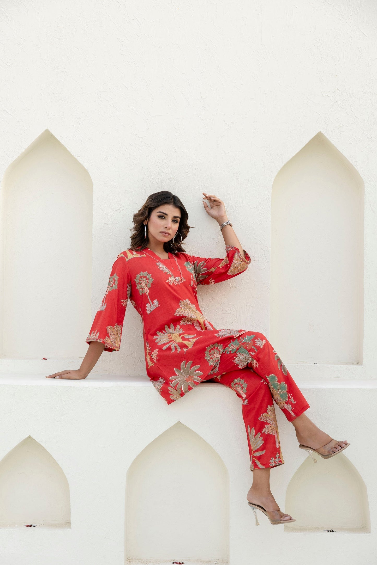 Botanica Flare Cotton Co-ord Set