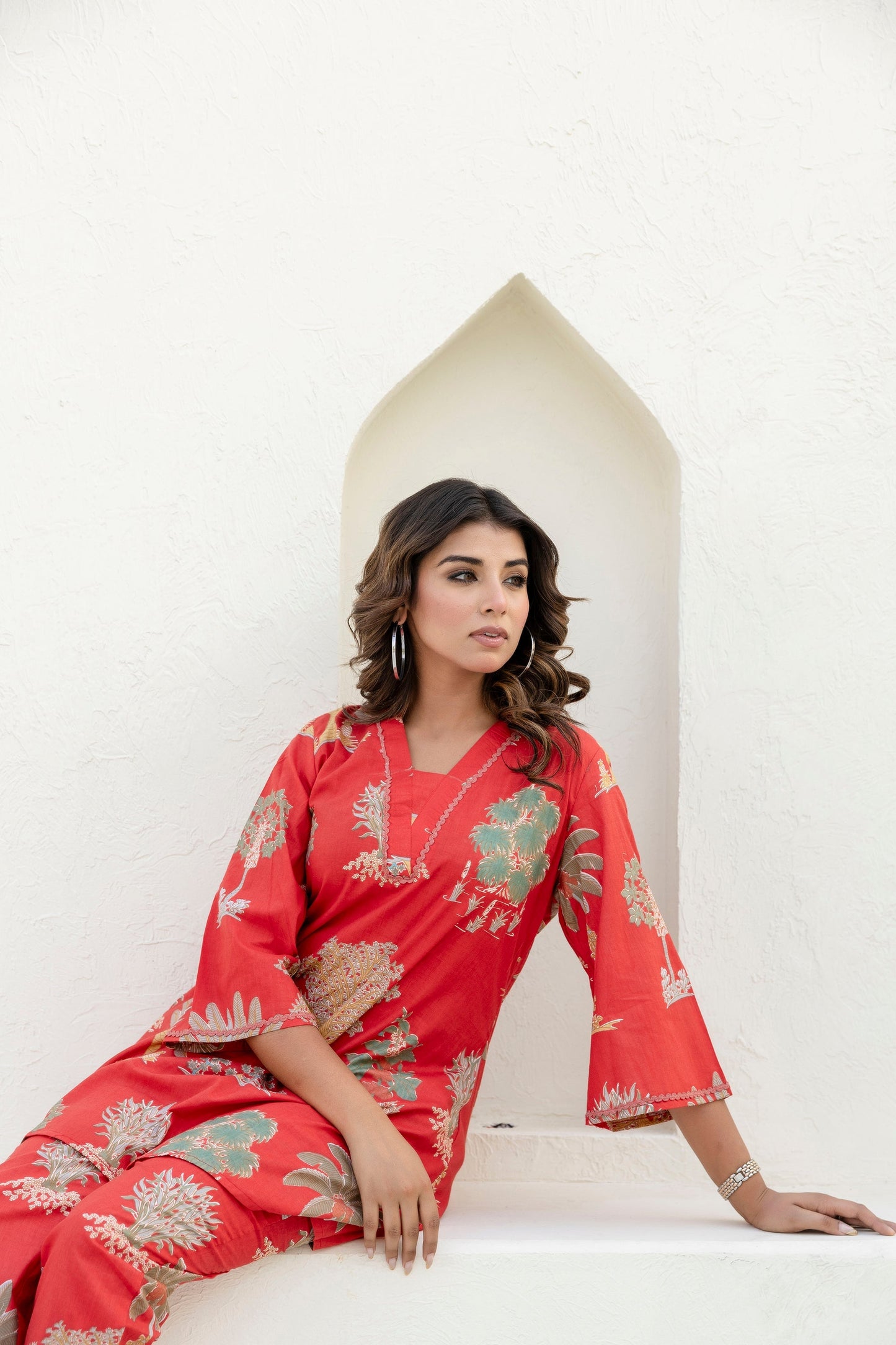 Botanica Flare Cotton Co-ord Set