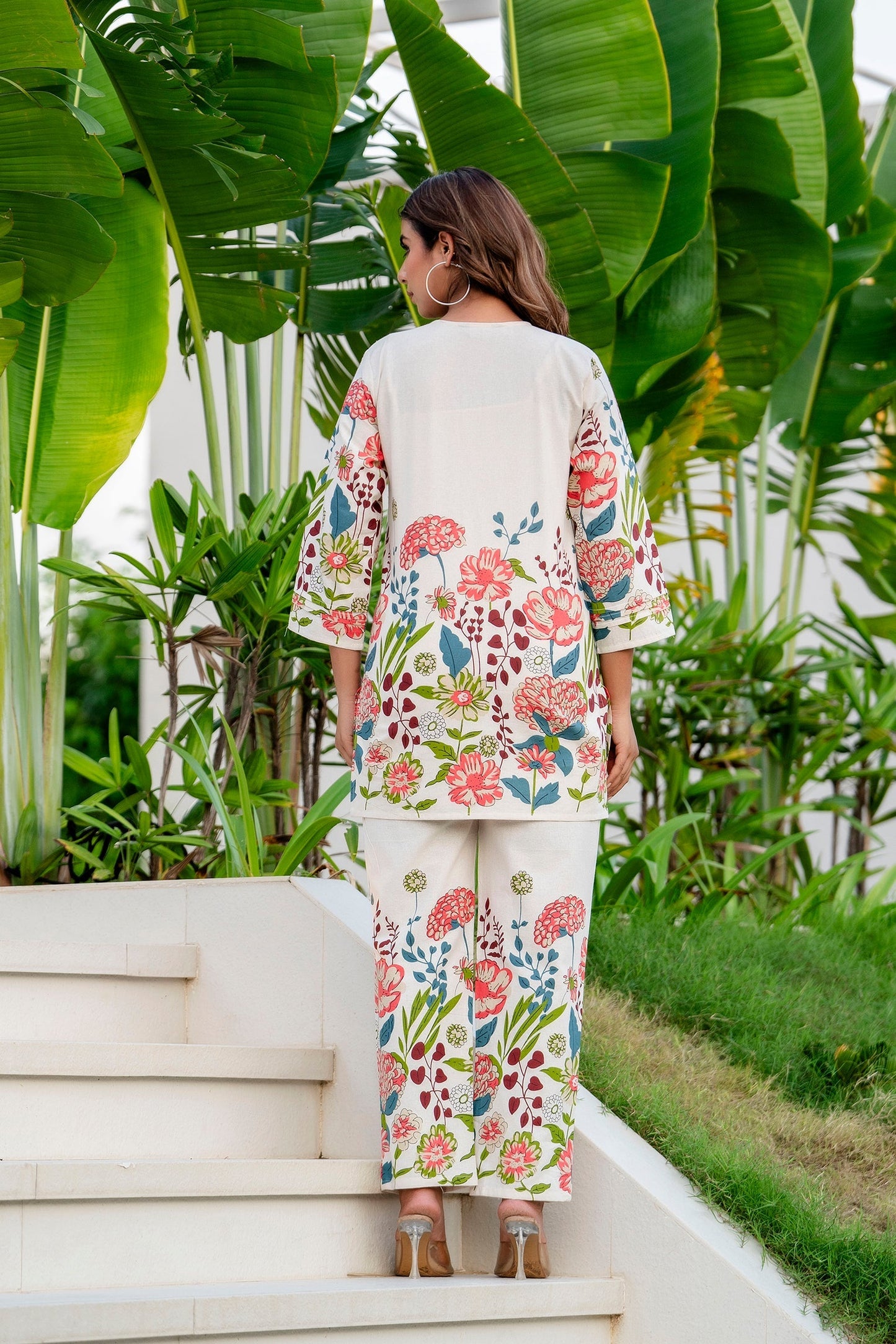 Vanilla Essence Cotton Flex Co-ord Set