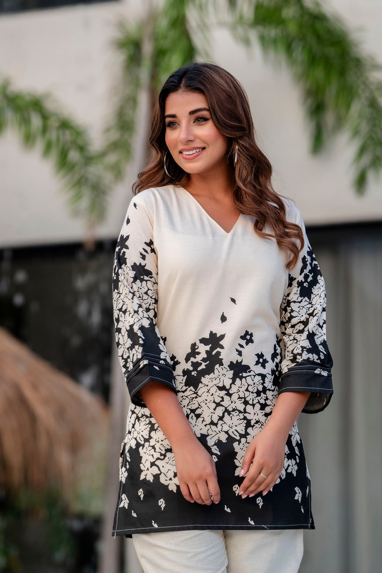 Dove Charm Cotton Flex Co-ord Set