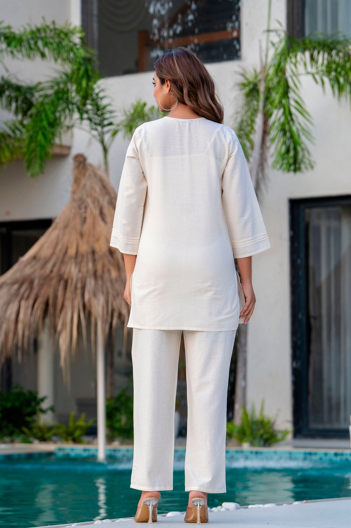 Soft Shell Cotton Flex Co-ord Set