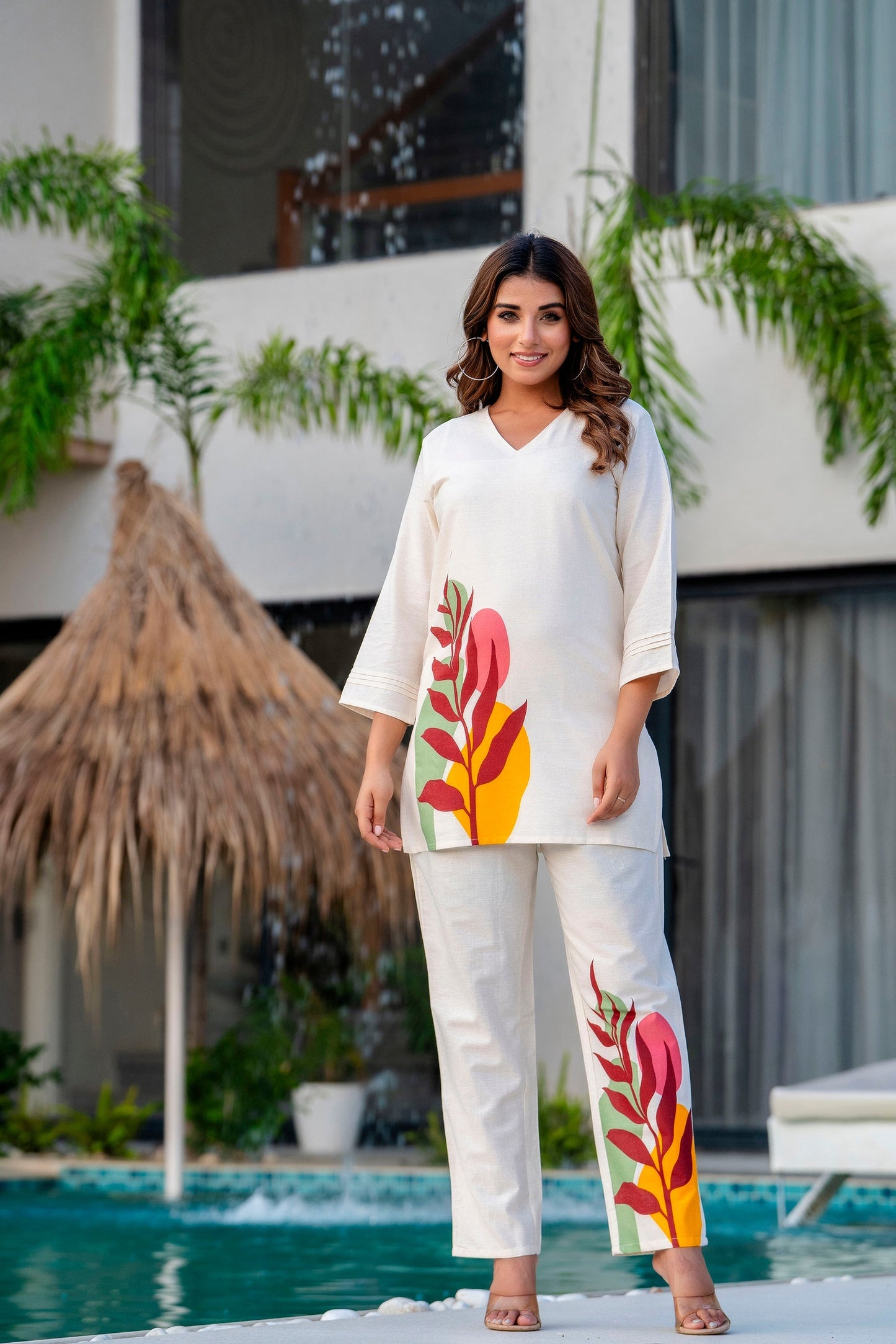 Soft Shell Cotton Flex Co-ord Set