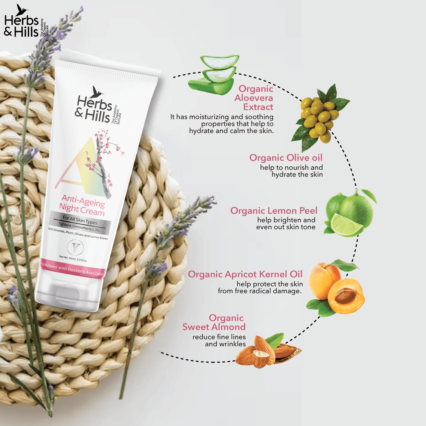 Anti Ageing Night Cream - 50 ml