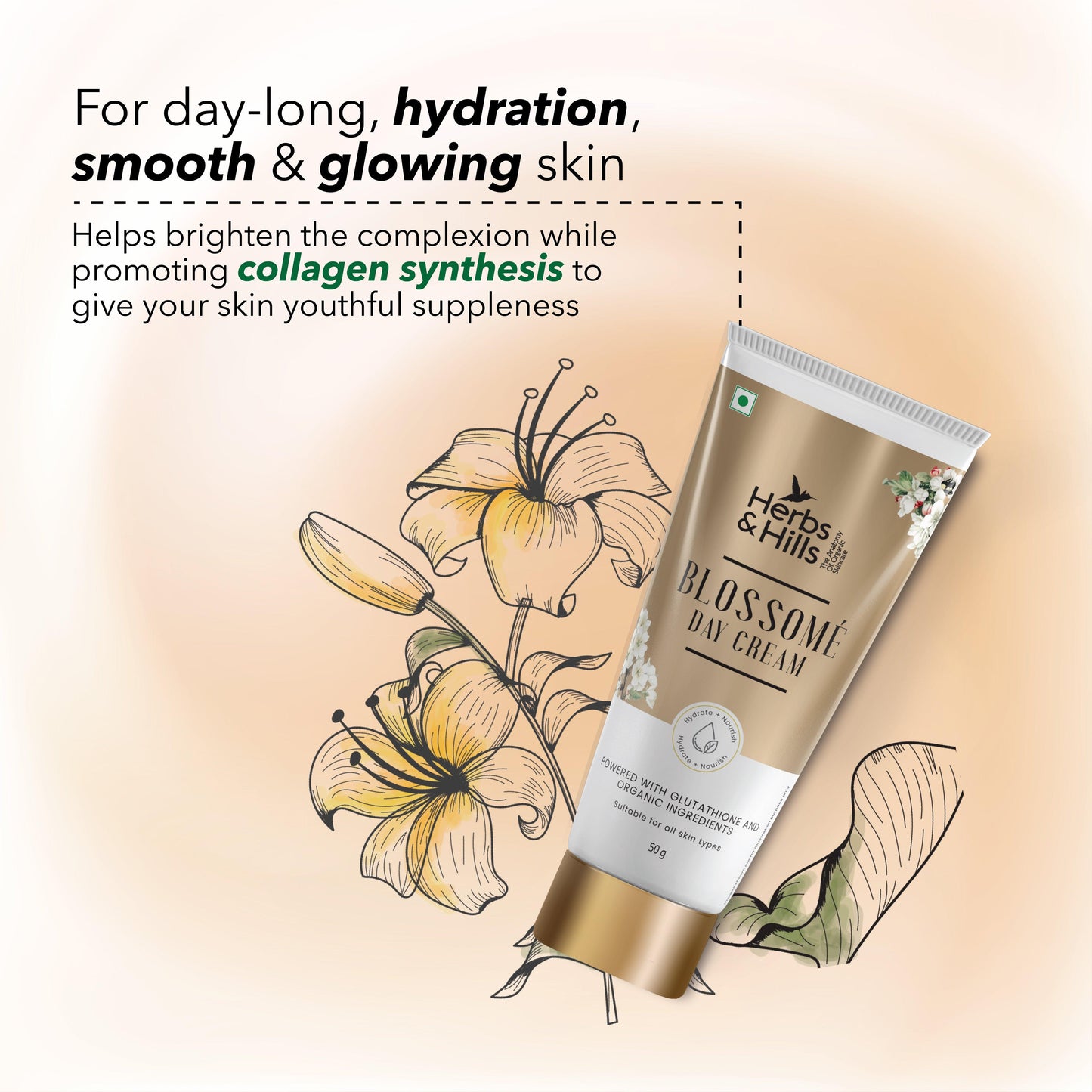 Blossome Day Cream - 50 gm