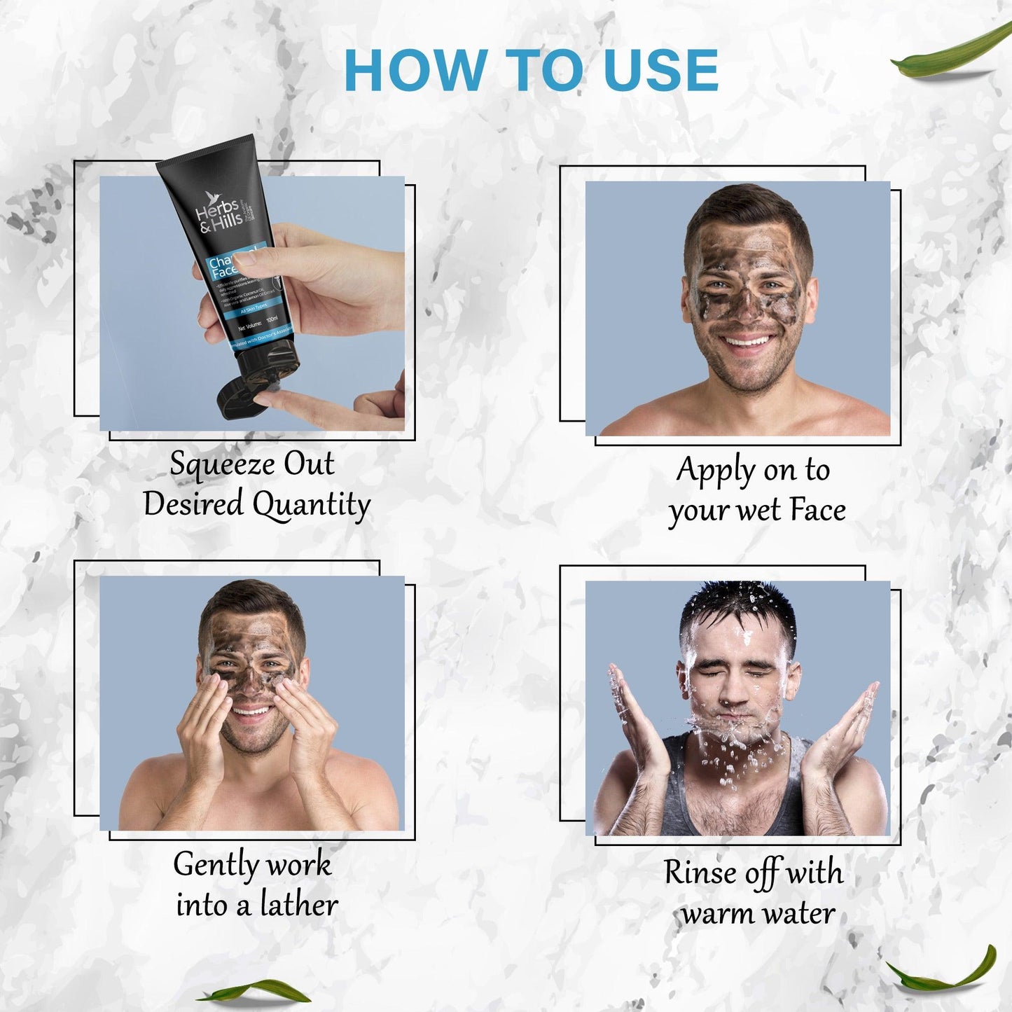 Charcoal Face Wash - 100 ml