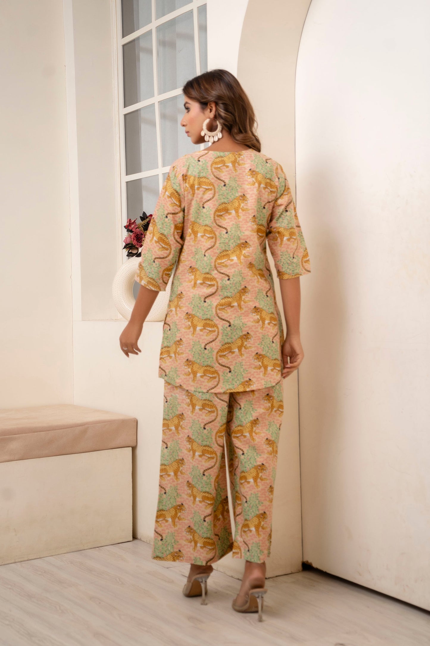 Savanna Glow Cotton Co-ord Set