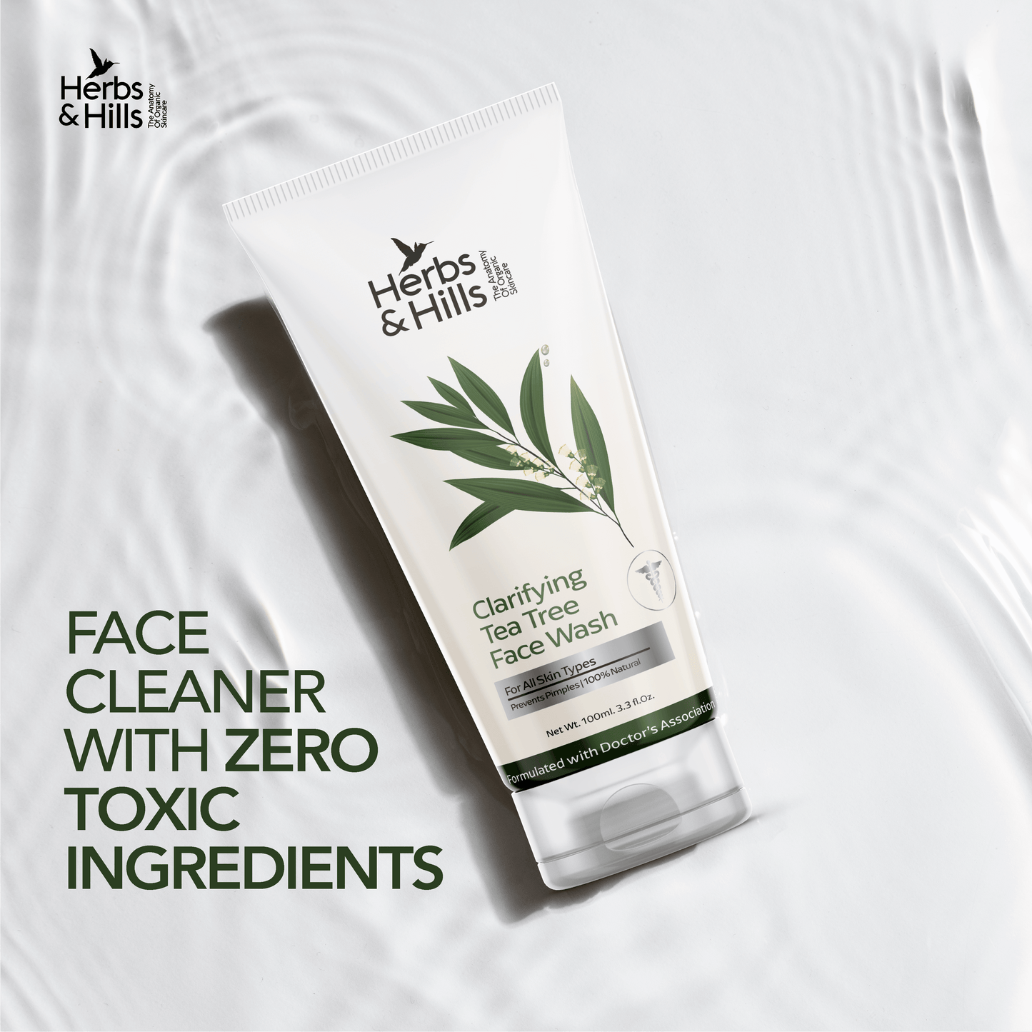 Clarifying Tea Tree Face Wash - 100 ml