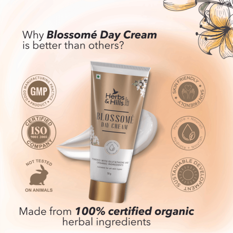 Blossome Day Cream - 50 gm