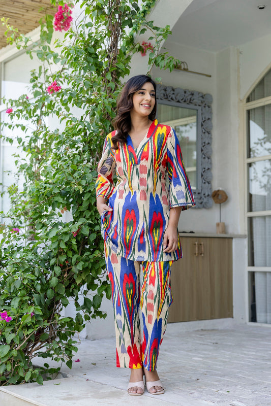 Ashenmaze Cotton Co-ord Set