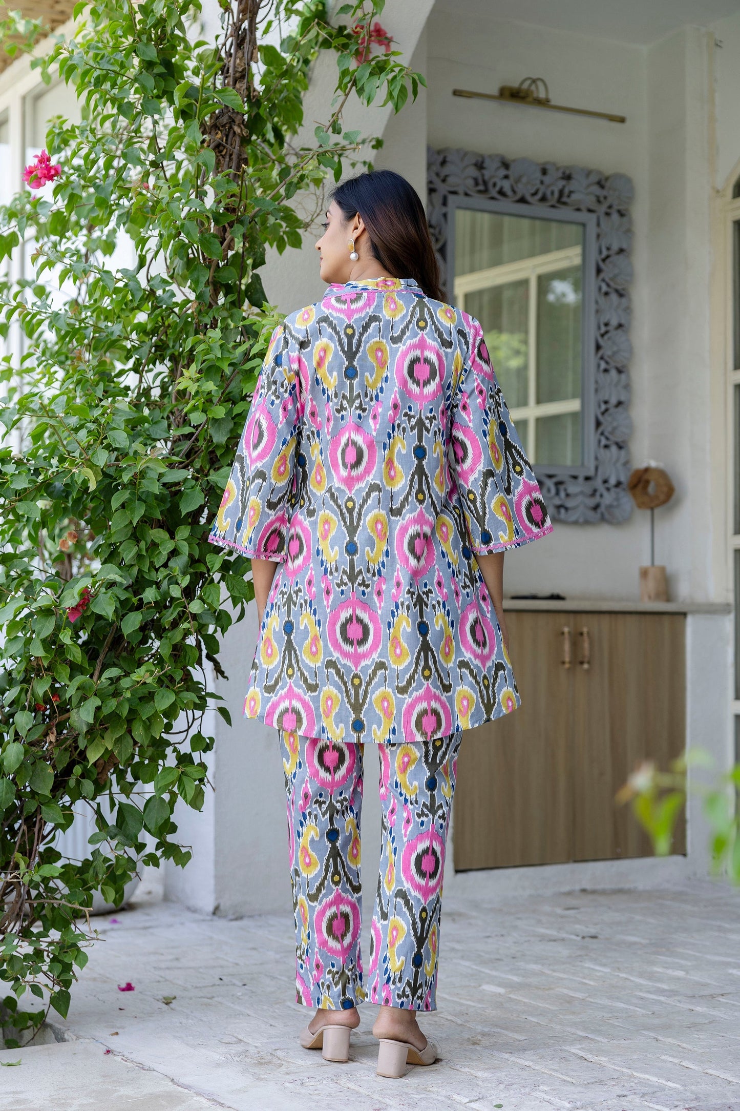 Graphiteglow Cotton Co-ord Set