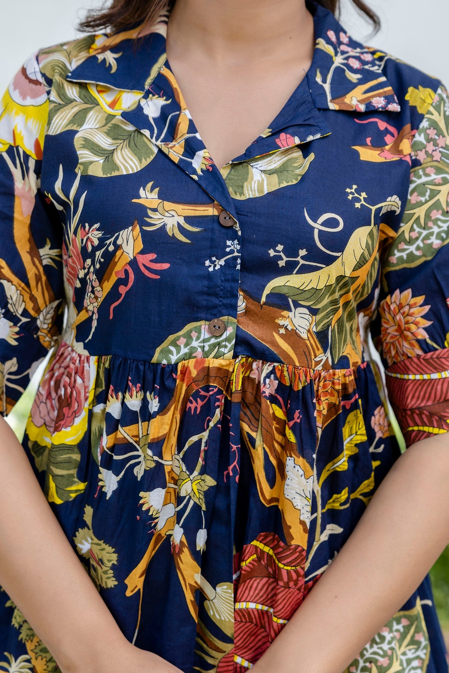 Icelandic Bloom Cotton Co-ord Set