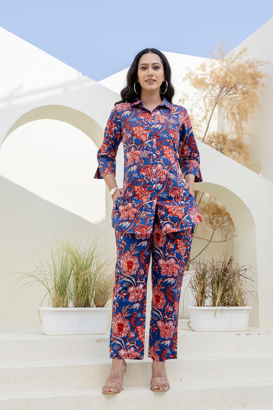 Blazeberry Cotton Co-ord Set