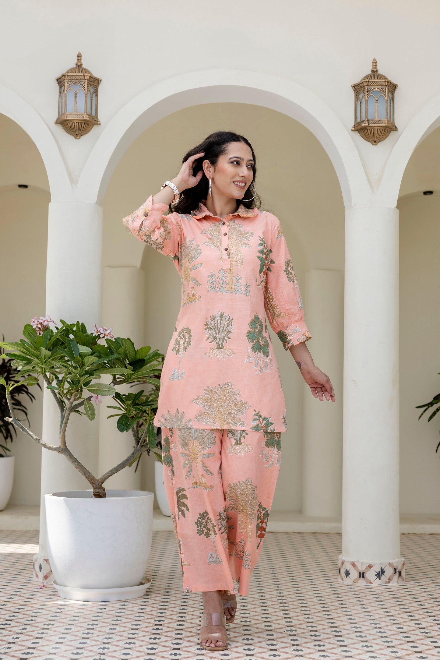 Sunveil Cotton Co-ord Set