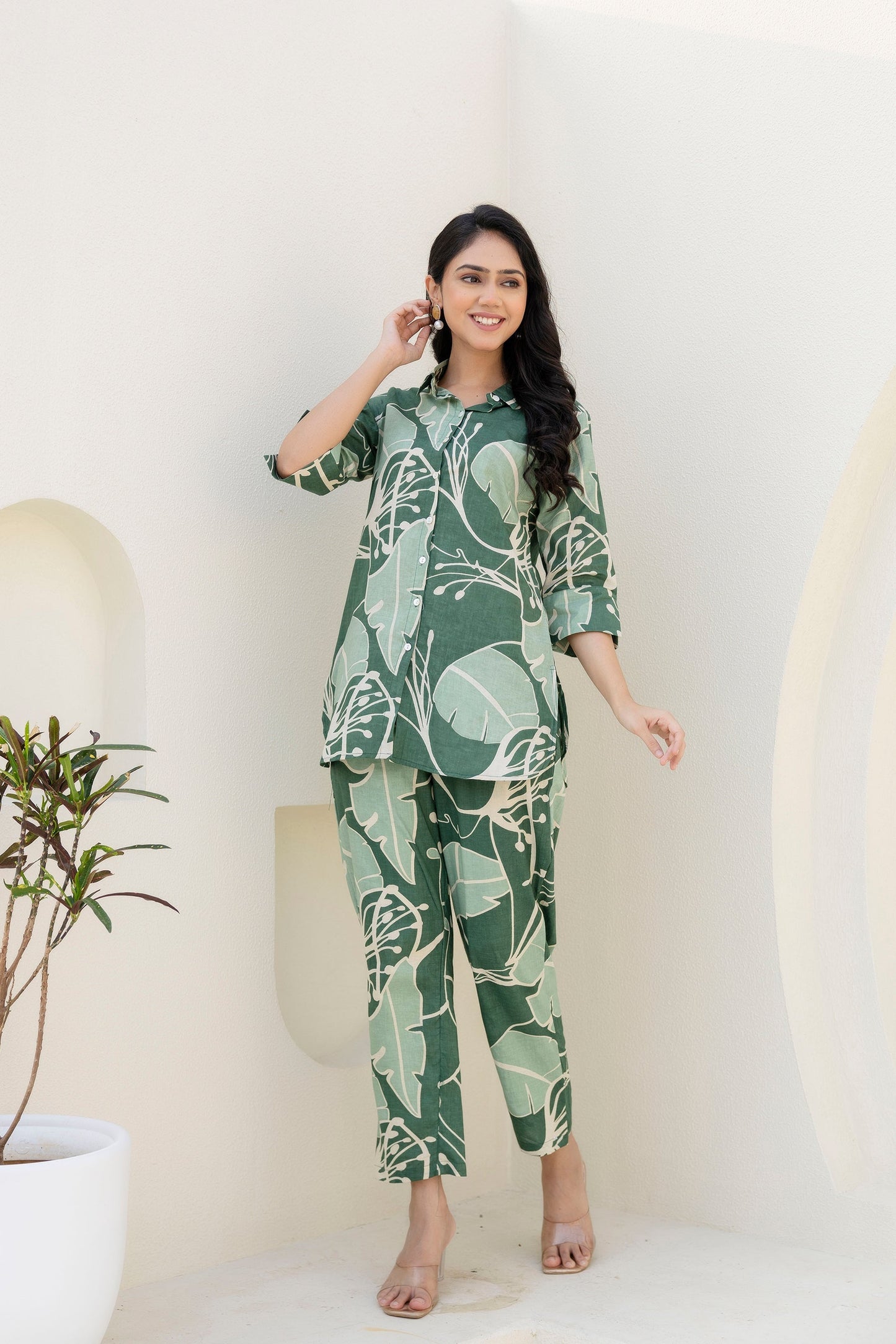 Leafsong Cotton Co-ord Set