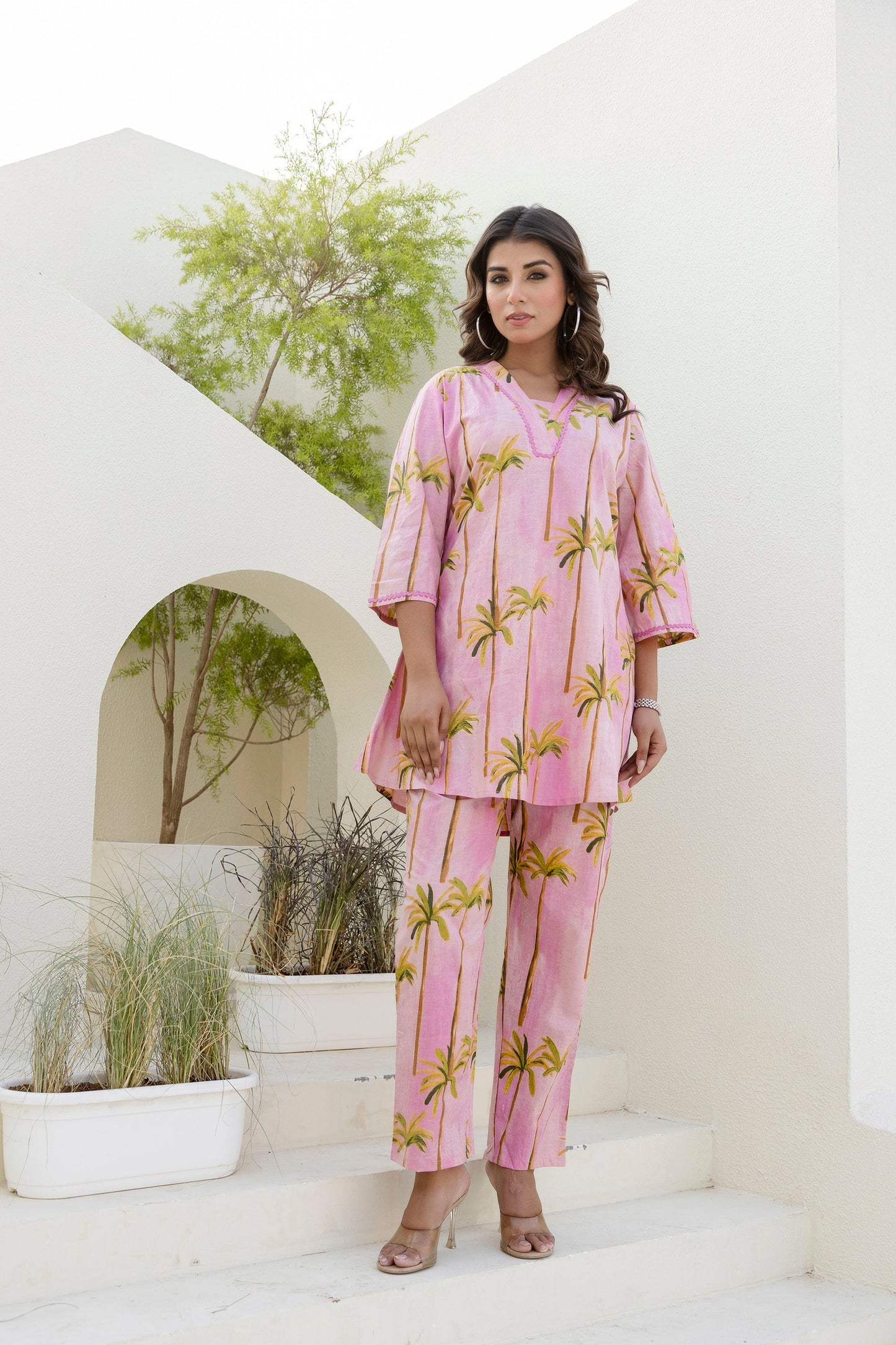 Blushswirl Cotton Co-ord Set
