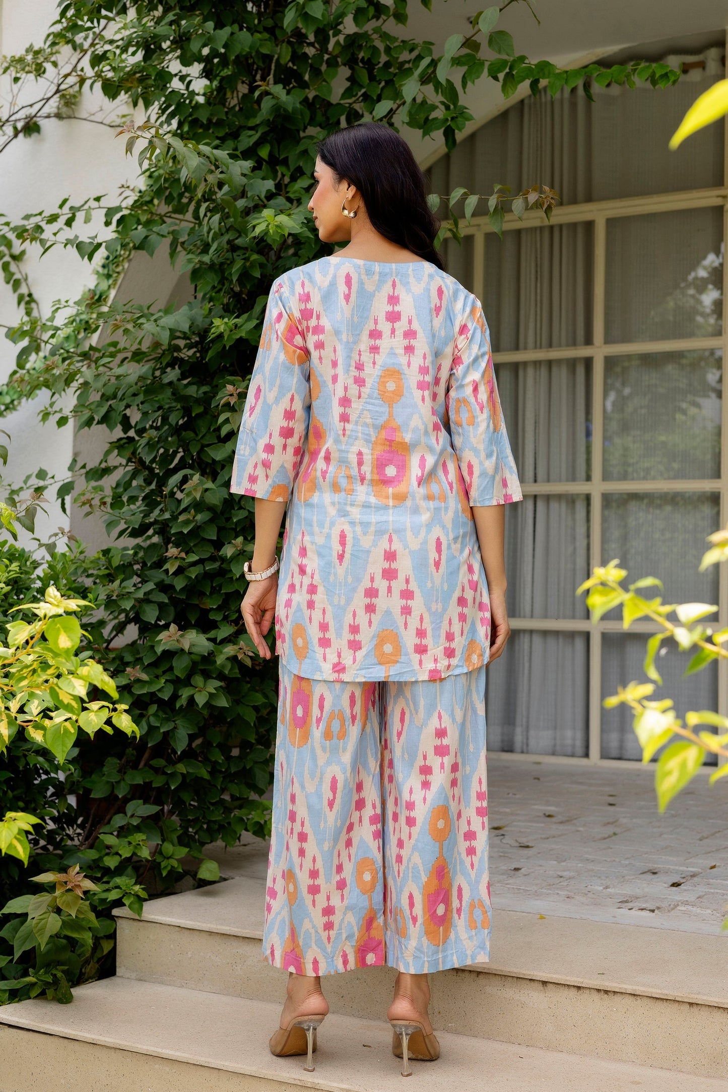 Summer Sorbet Ikat Cotton Co-ord Set