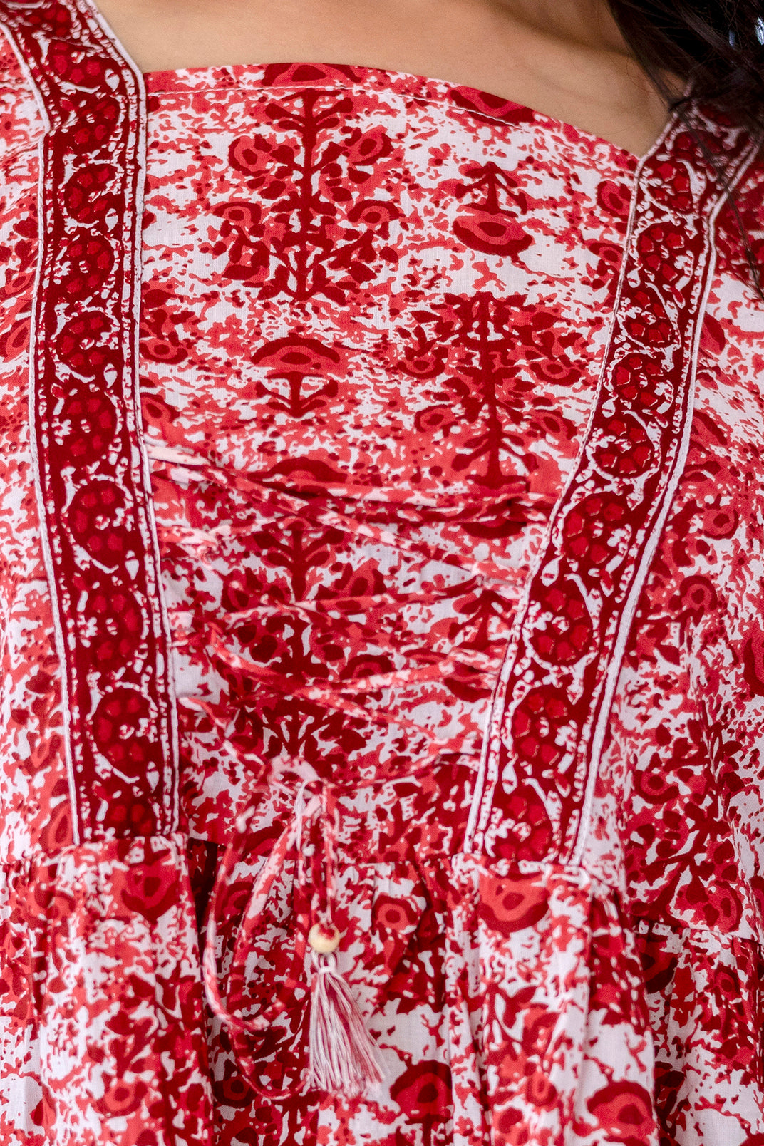 Coral Radiance Cotton Top