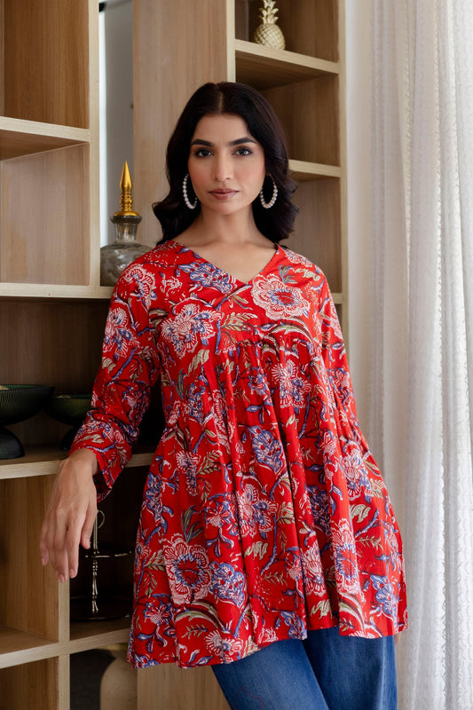 Wild Petunia Cotton Top