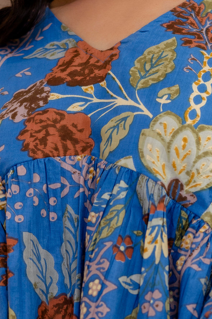 Blue Terra Botanica Cotton Top