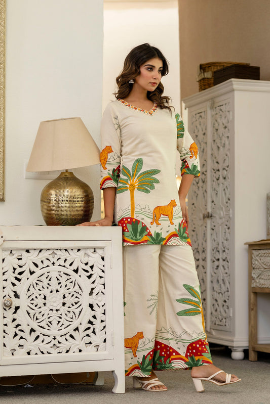 Gardenwake Cotton Flex Co-ord Set