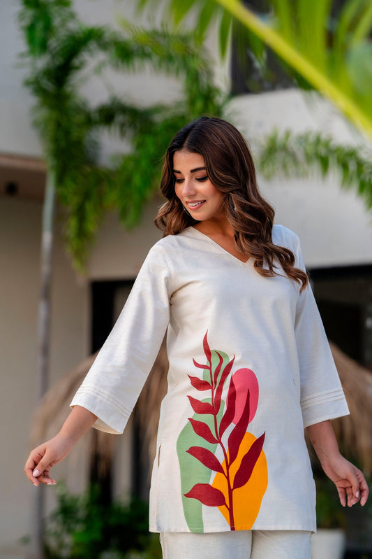 Soft Shell Cotton Flex Co-ord Set